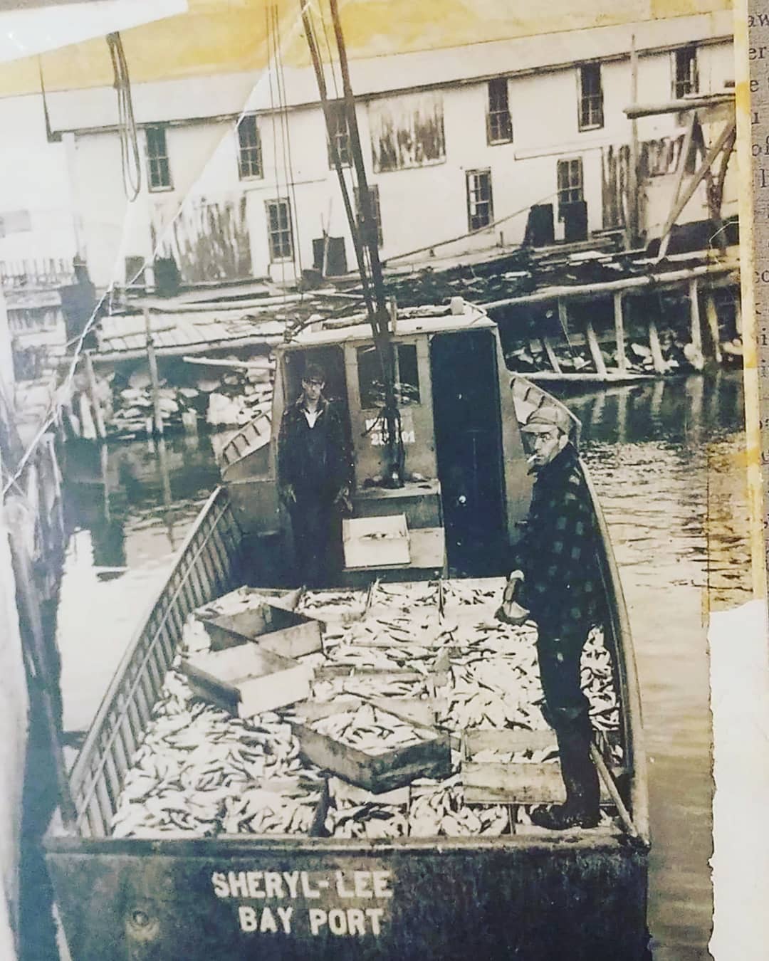 Old fishing boat from Bayport