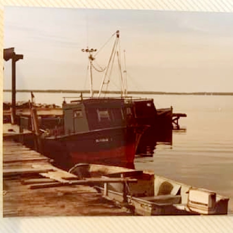 Old Bay Port fish company boat